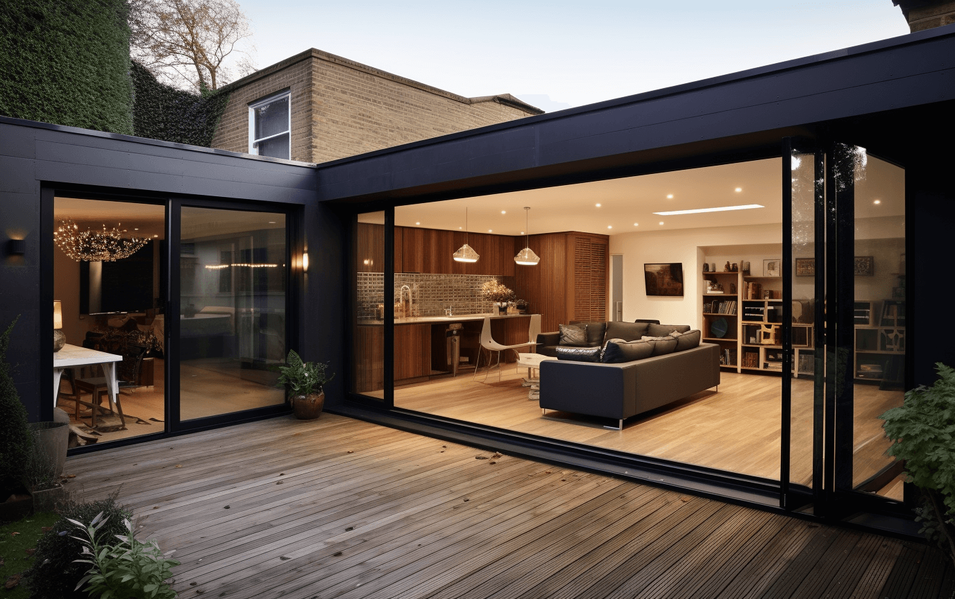 living room house extension